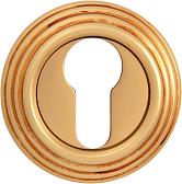 Накладка на цилиндр Melodia на розетке 50P (французское золото)