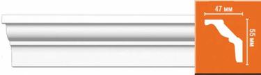 Плинтус гладкий Decomaster-3 DP 18 гибкий (47х55х2400)